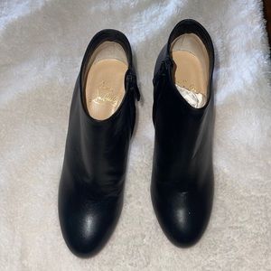 Christian LouboutinBlack leather boots